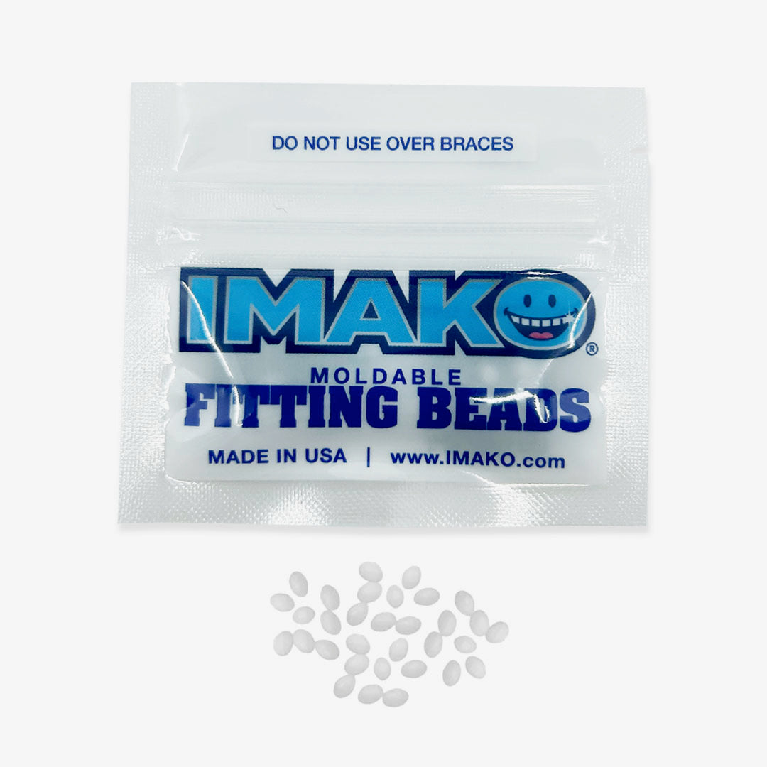 Imako® Moldable Fitting Beads – Use for any Fake Teeth