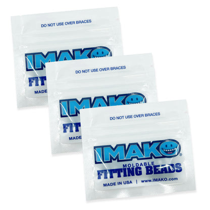 Imako® Moldable Fitting Beads – Use for any Fake Teeth