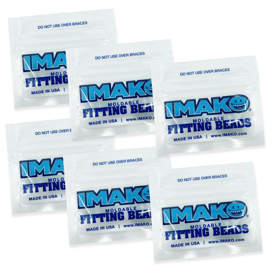 Imako® Moldable Fitting Beads – Use for any Fake Teeth